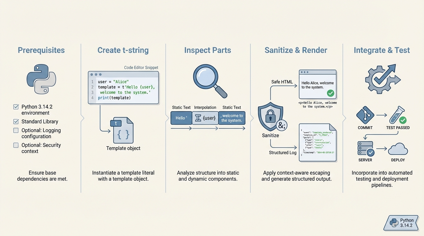 [python] template string literals