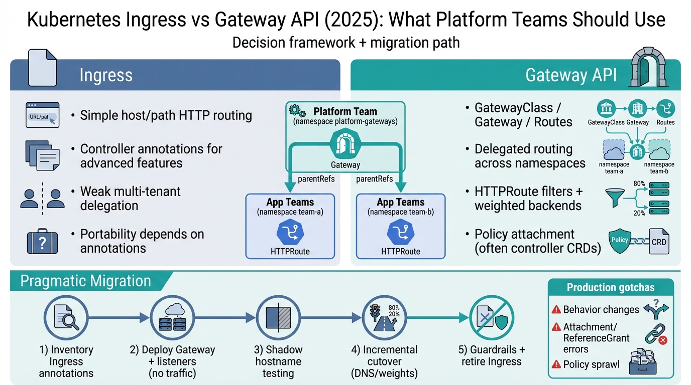 Kubernetes Gateway API vs Ingress