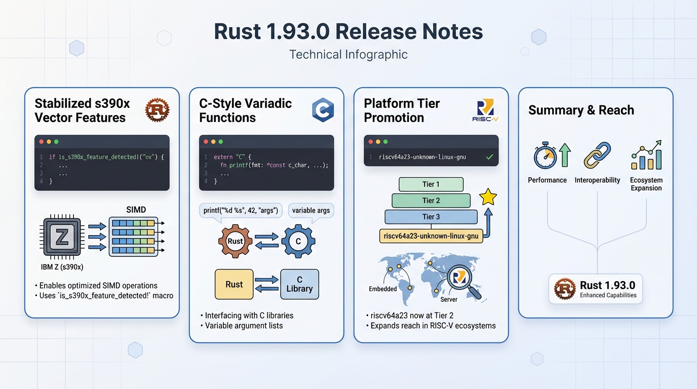 Rust 1.93 release notes