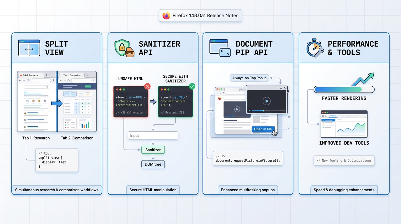 Firefox 148.0a1 release notes