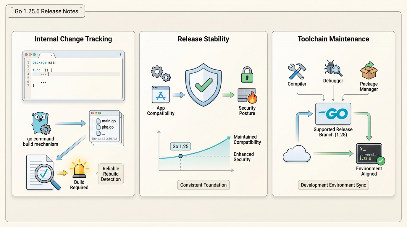Go 1.25.6 release notes