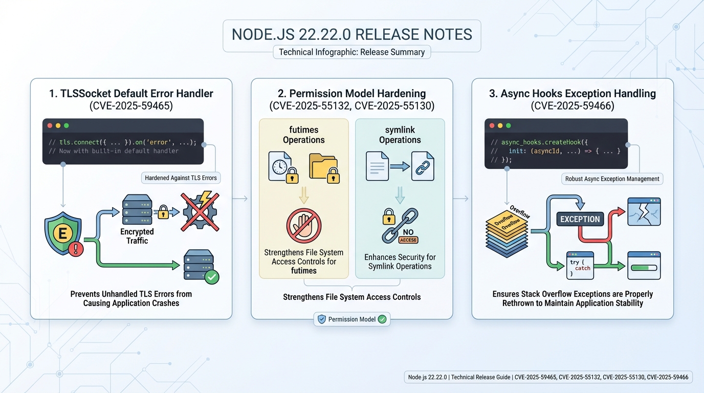 Node.js 22.22.0 release notes