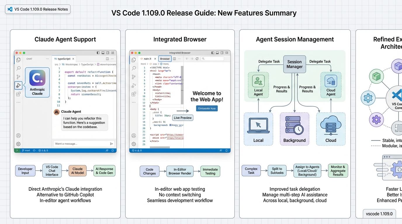 VS Code 1.109 release notes
