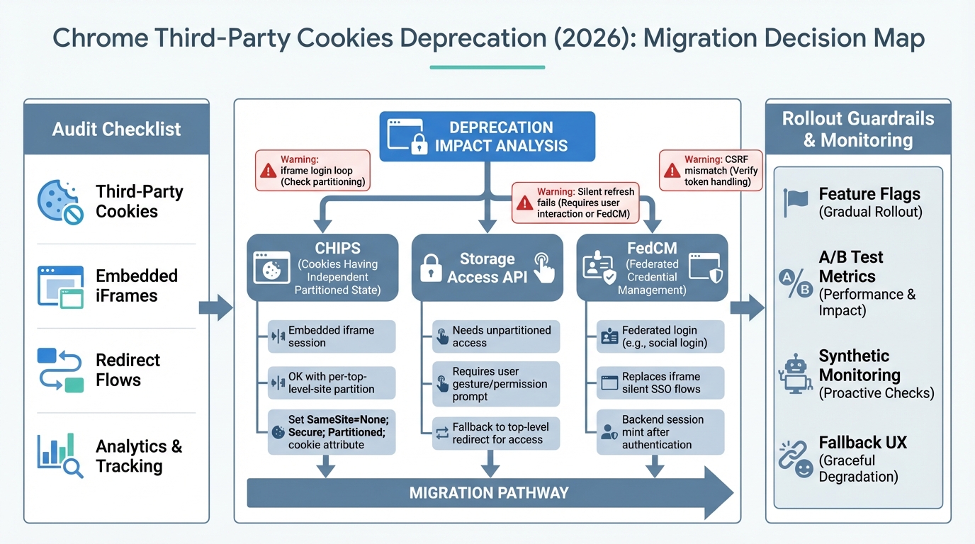 Chrome third-party cookies deprecation