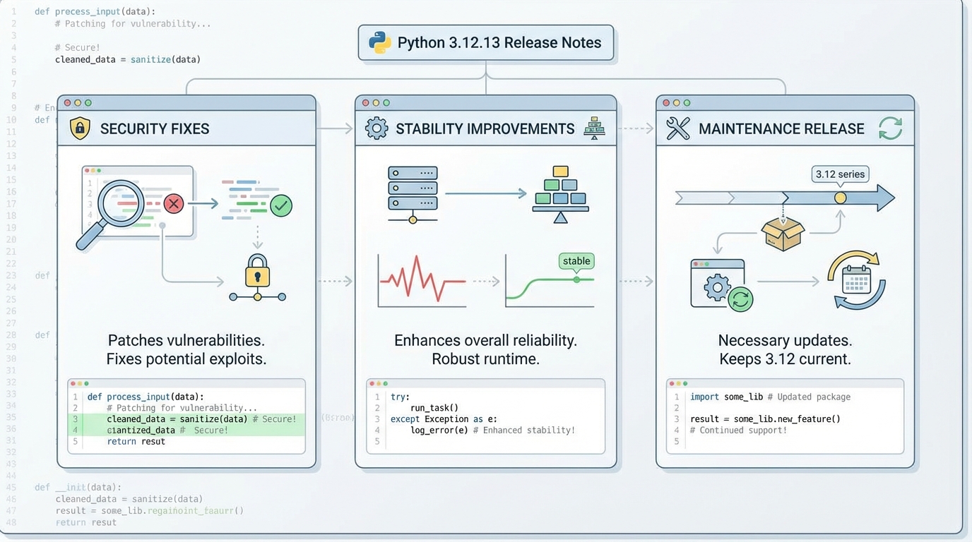 Python 3.12.13 release notes