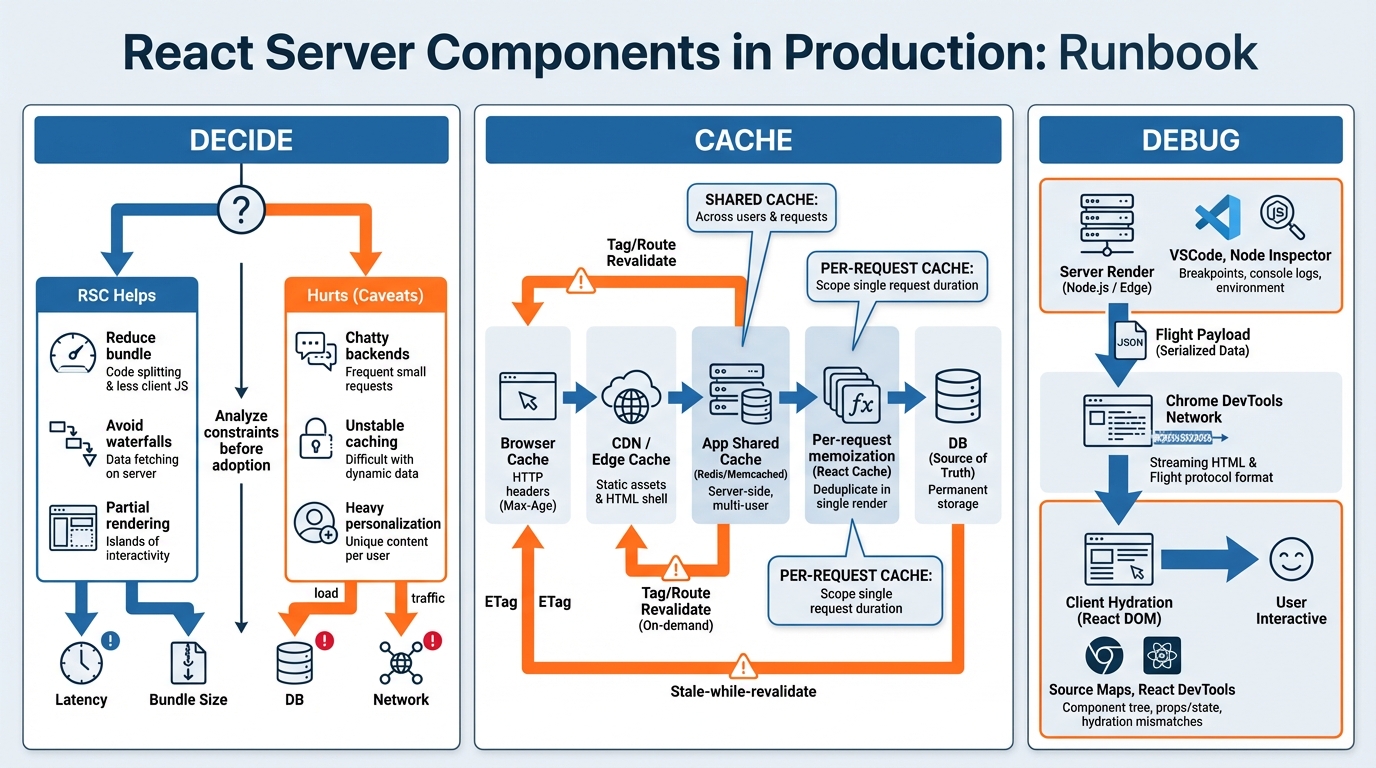 React Server Components in production