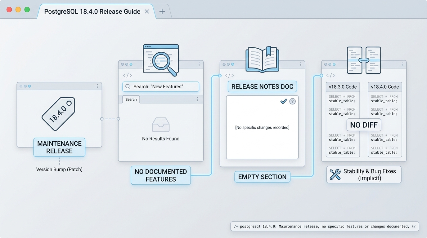 postgresql 18.4.0 release notes