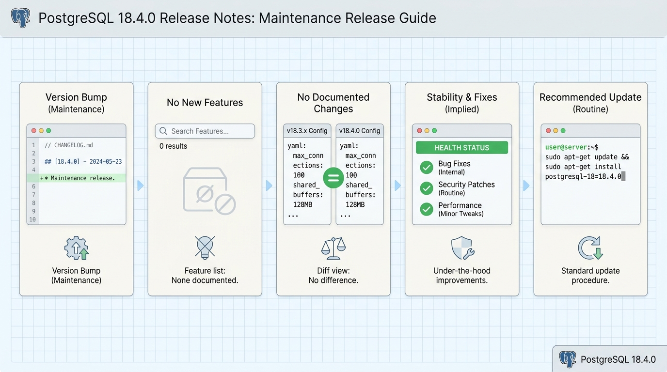 postgresql 18.4.0 release notes