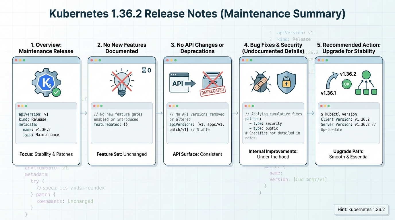 kubernetes 1.36.2 release notes