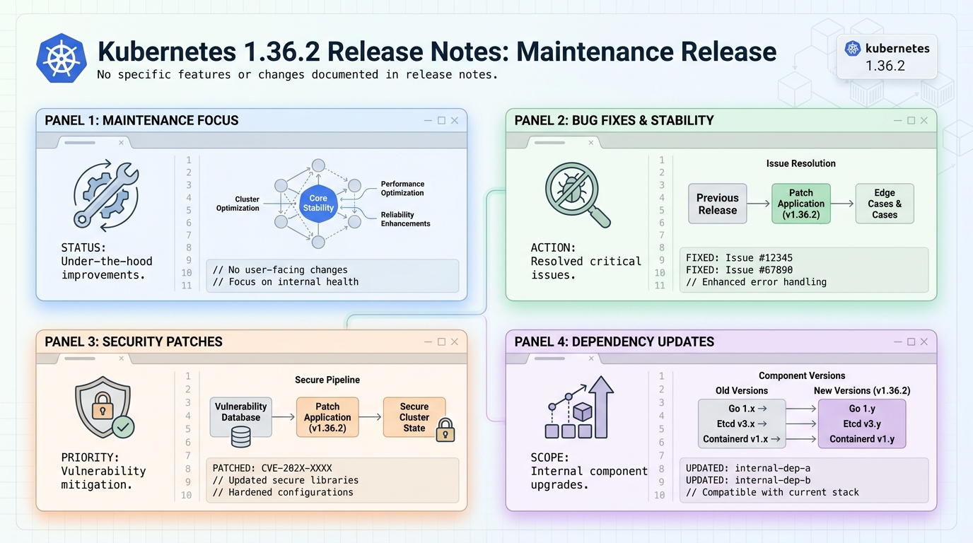 kubernetes 1.36.2 release notes