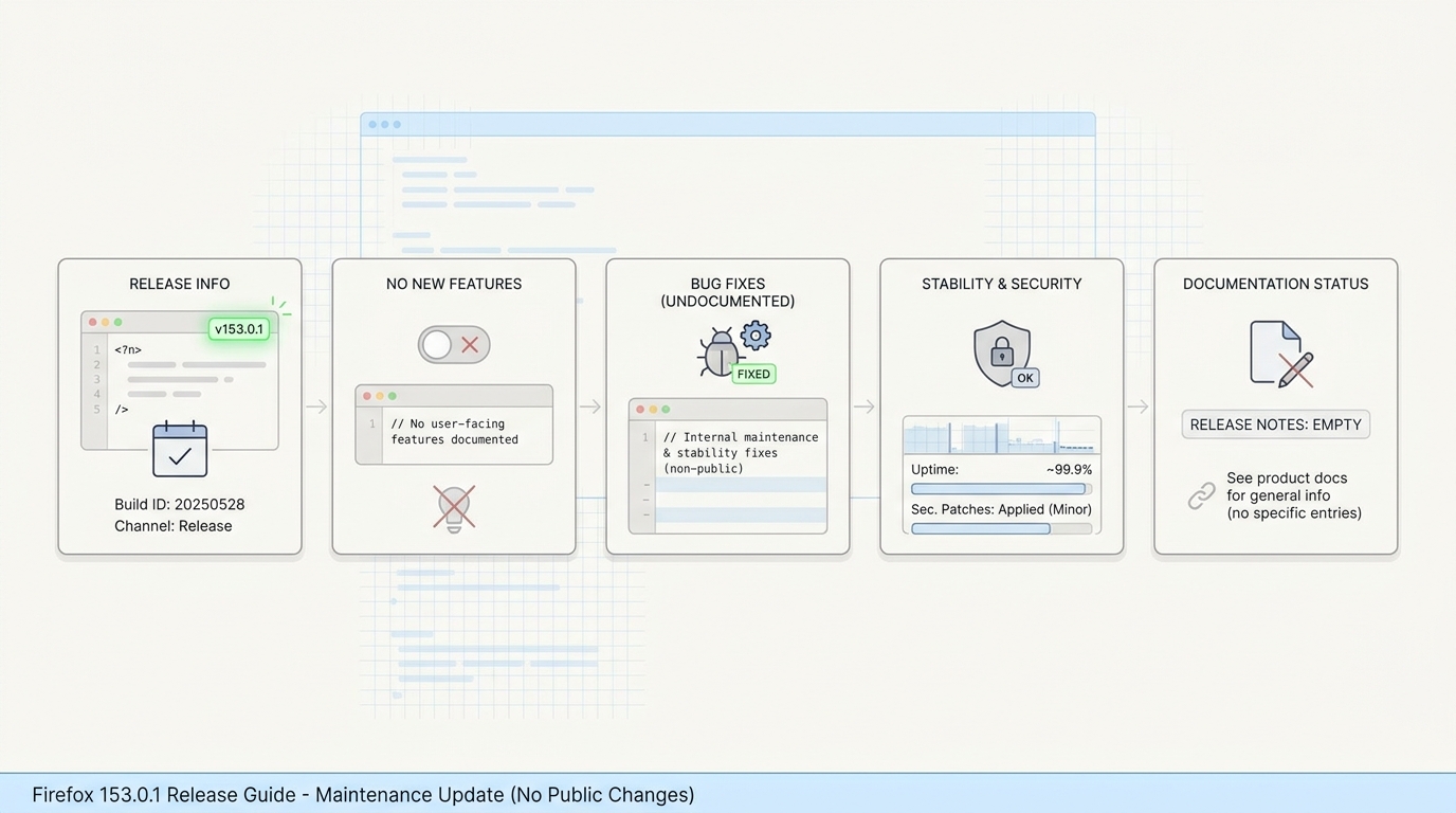 firefox 153.0.1 release notes